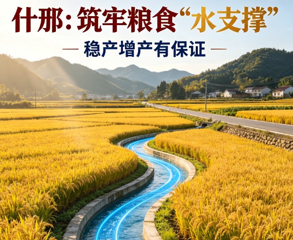 德阳农业产业平台——什邡：筑牢粮食“水支撑” 稳产增产有保证