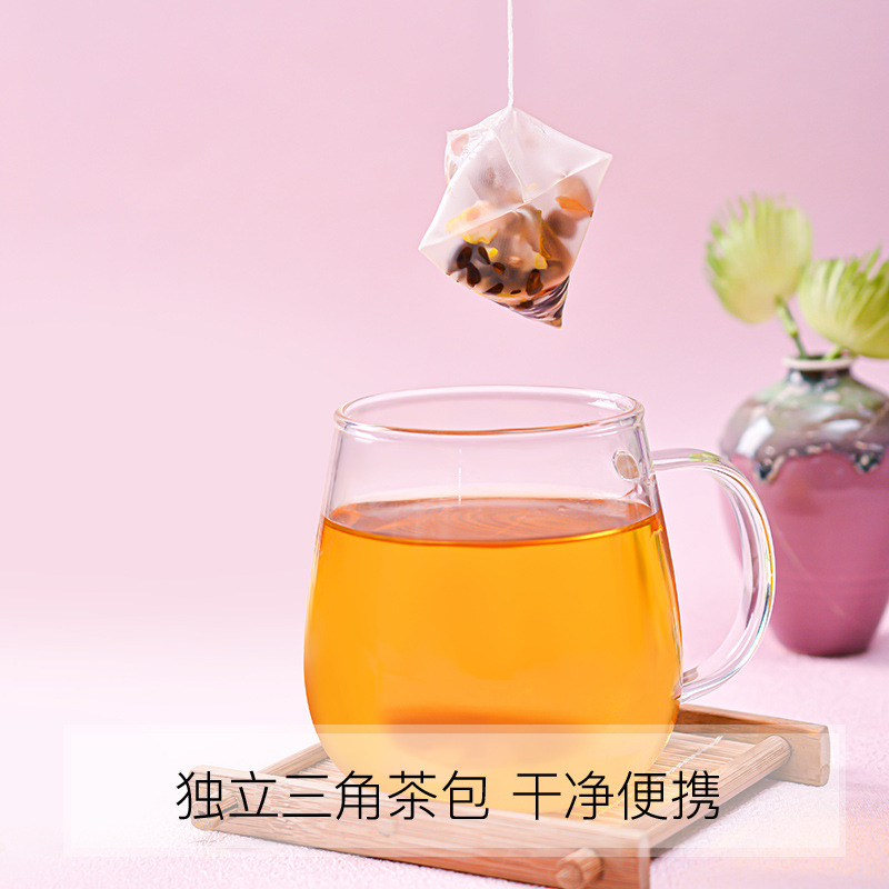 酸枣仁百合茯苓茶花草花茶工厂加工枸杞玫瑰花茶